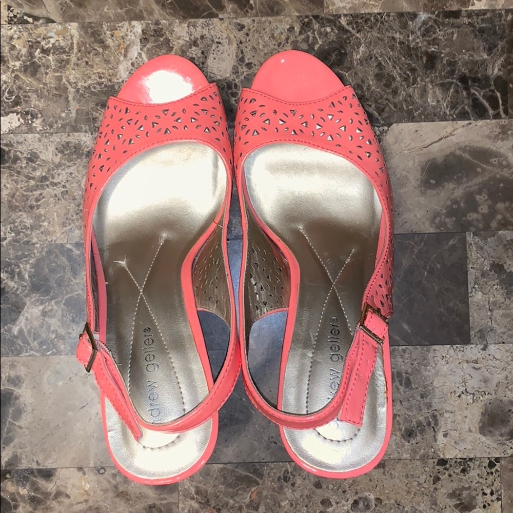 Andrew Geller Pink Heels